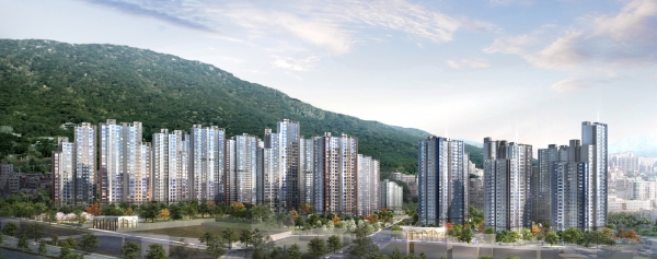 '동래 래미안 아이파크' 조감도. (사진=삼성물산)