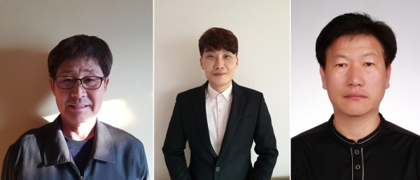 (왼쪽부터) 박명제·성지훈·신봉철 씨.(사진=LG복지재단)