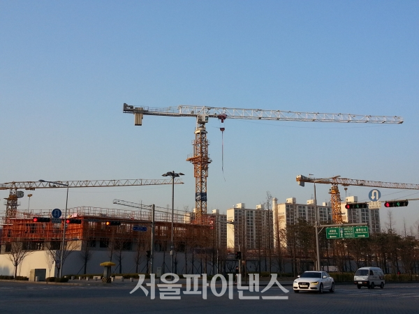 서울 한 아파트 건설 현장.(사진=서울파이낸스DB)