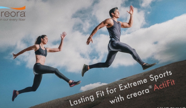 스판덱스 크레오라 액티핏 광고 사잔.(사진=효성)