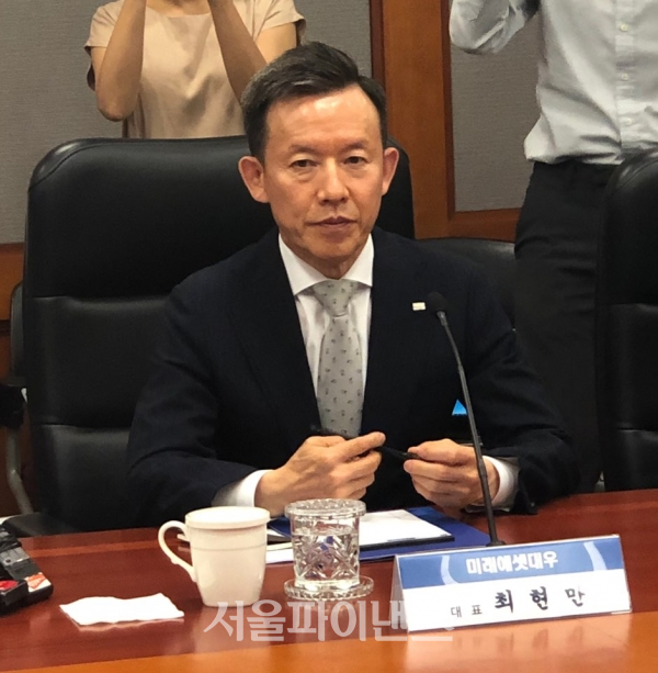 최현만 미래에셋대우 수석부회장 (사진=김태동 기자)