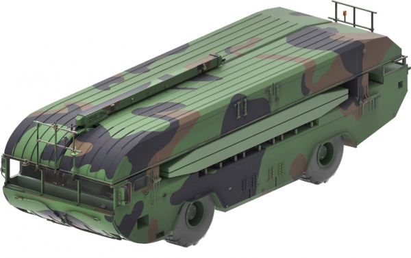 한국형 M3 자주도하장비.(사진=한화디펜스)