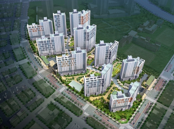 '호반써밋 고덕' 조감도. (사진=호반건설)