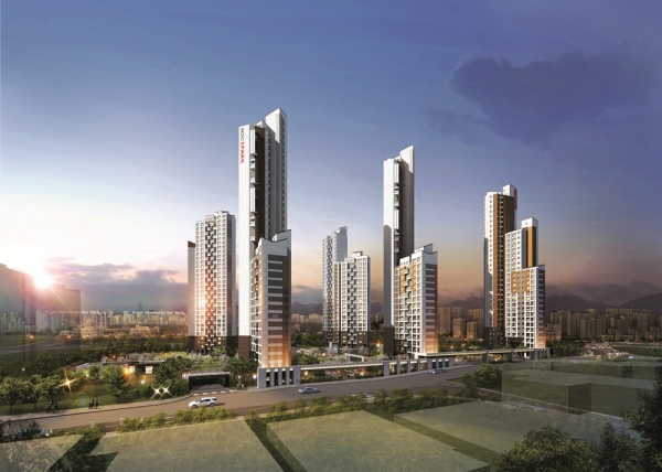 서울 강남구 역삼동 '역삼 센트럴 아이파크' 투시도. (사진= HDC현대산업개발)