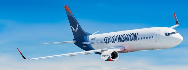 22일 항공업계에 따르면 플라이강원은 이날 오후 3시 강원 양양군 양양국제공항 양양-제주 노선 운영을 시작했다. 이는 지난 3월 국토교통부로부터 국제항공운송사업 면허를 발급받은 지 8개월 만이다. (사진=플라이강원)