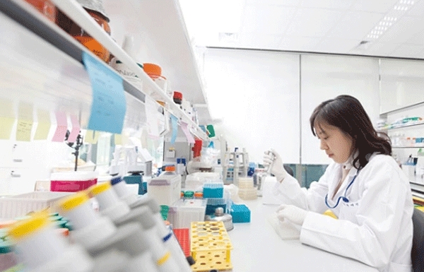 GC녹십자 연구원이 신약을 개발하고 있다. (사진=GC녹십자)