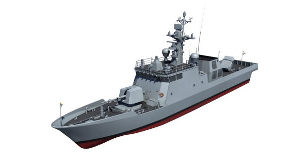 차기고속정(PKX-B) 이미지.(사진=한화시스템)