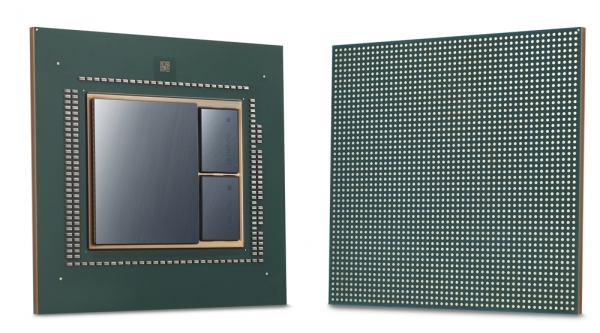 바이두 AI칩 '쿤룬(KUNLUN)'.(사진=삼성전자)