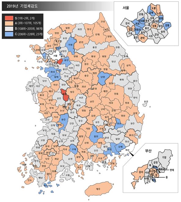 기업체감도.(표=대한상공회의소)