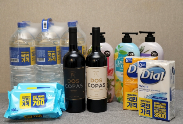 이마트가 지난 8월1일 선보인 상시적 초저가 상품인 '에브리데이 국민가격' 주요 상품.(사진=이마트)