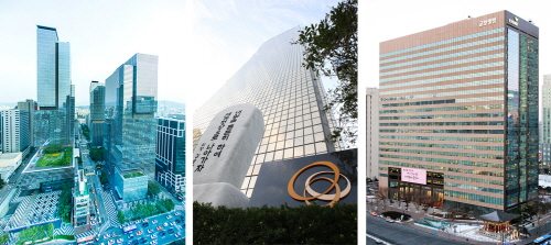 (왼쪽부터) 삼성생명, 한화생명, 교보생명 (사진=서울파이낸스DB)