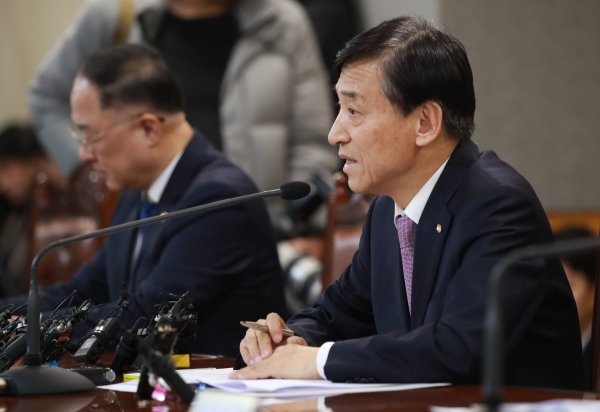 이주열 한국은행 총재. (사진=연합뉴스)