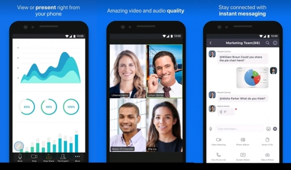 화상회의 앱 '줌' (사진=구글 플레이 캡처)