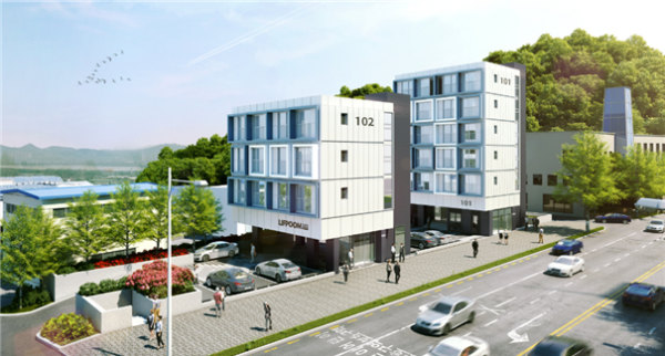 가양 모듈러 실증단지. (사진=한국건설기술연구원)