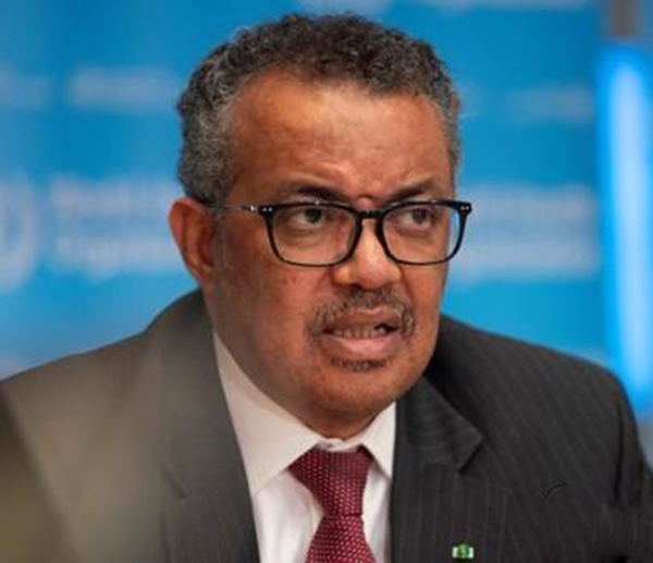 테워드로스 아드하놈 거브러여수스 WHO 사무총장(사진=연합뉴스)