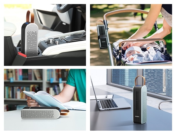 '청호 휴대용 공기청정기 ALWAYS’ 상황 별 연출 컷 (사진=청호나이스)