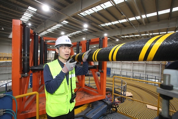 LS전선 해저 케이블 생산 (사진=LS전선)