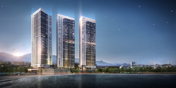 강원 속초시 동명동 '속초디오션자이' 투시도. (사진= GS건설)