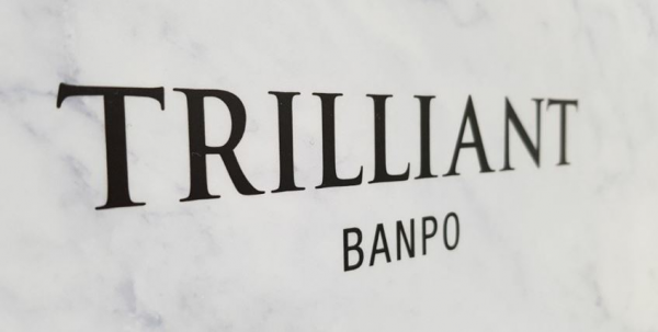 대우건설이 반포3주구 조합 측에 제시한 '트릴리언트 반포' 브랜드 로고. (자료=대우건설)