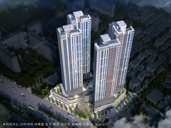 대구 달서구 용산동 '대구용산자이' 조감도. (사진= GS건설)