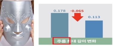 LED 마스크 의료기기 오인 광고 사례. (사진=식품의약품안전처)