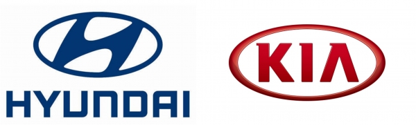 현대자동차 와 기아자동차 CI (제공=각사)