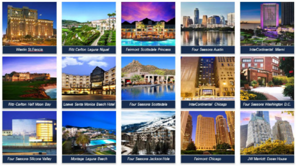 미래에셋자산운용이 인수한 미국 호텔 15곳(사진=미래에셋자산운용)