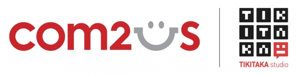 컴투스(왼쪽)와 티키타카스튜디오 CI. (사진=컴투스)