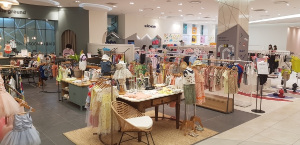 서울 영등포구 영등포동 롯데백화점 영등포점 8층 아동·유아 전문관 모습. (사진=롯데쇼핑)