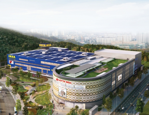 경기도 광명시 일직동 롯데몰 광명점 조감도. (사진=롯데쇼핑)