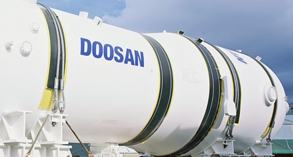 증기발생기.(사진=두산중공업 홈페이지)