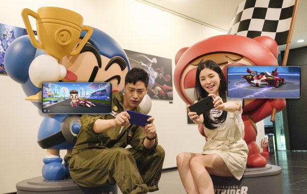 SK텔레콤과 넥슨은 최근 출시된 인기 모바일 게임 '카트라이더 러쉬플러스'에 게임용 아이템을 제공하는 공동 프로모션을 시행한다고 8일 밝혔다. (사진=SK텔레콤)