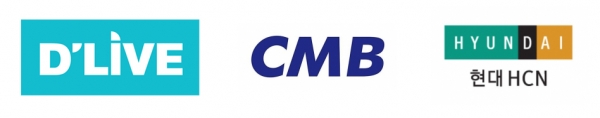 (왼쪽부터)딜라이브, CMB, 현대HCN. (사진=각 사)