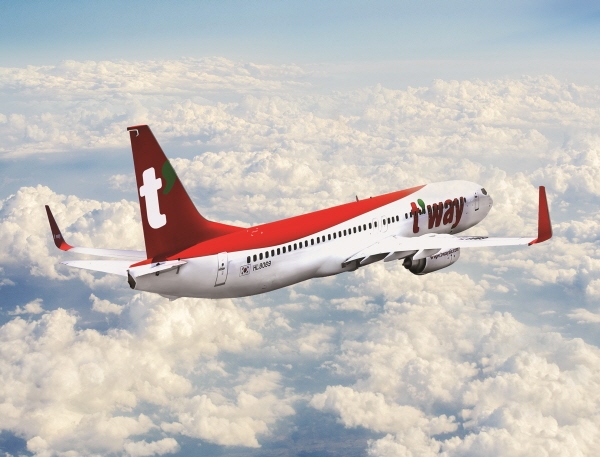 티웨이항공은 오는 22일부터 인천-호찌민, 홍콩 2개 노선을 주 2회(수, 일) 일정으로 운항을 재개한다고 2일 밝혔다. (사진=티웨이항공)