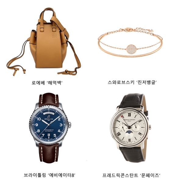 신라면세점이 9일 오후 2시부터 판매하는 3차 면세 재고상품. (사진=호텔신라)