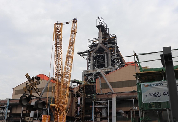 포스코 광양제철소 3고로 (사진=연합뉴스)
