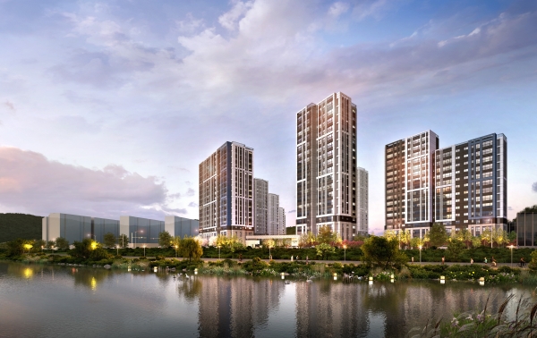 전남 순천시 서면 '포레나 순천' 투시도. (사진= 한화건설)