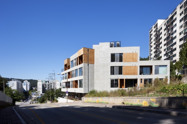 2017년에 개관한 강원도 원주에 위치해 있는 보호아동자립지원센터 전경 (사진=삼성전자)