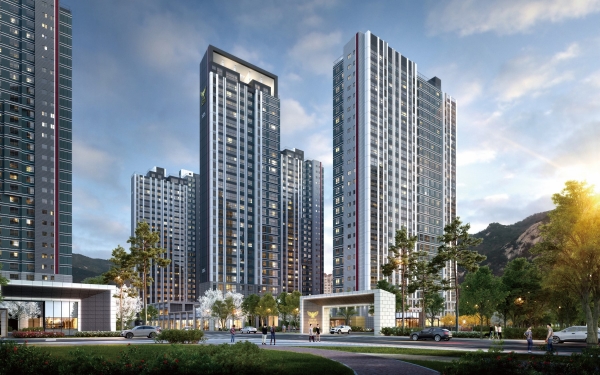 노원 롯데캐슬 시그니처 투시도.(사진=롯데건설)