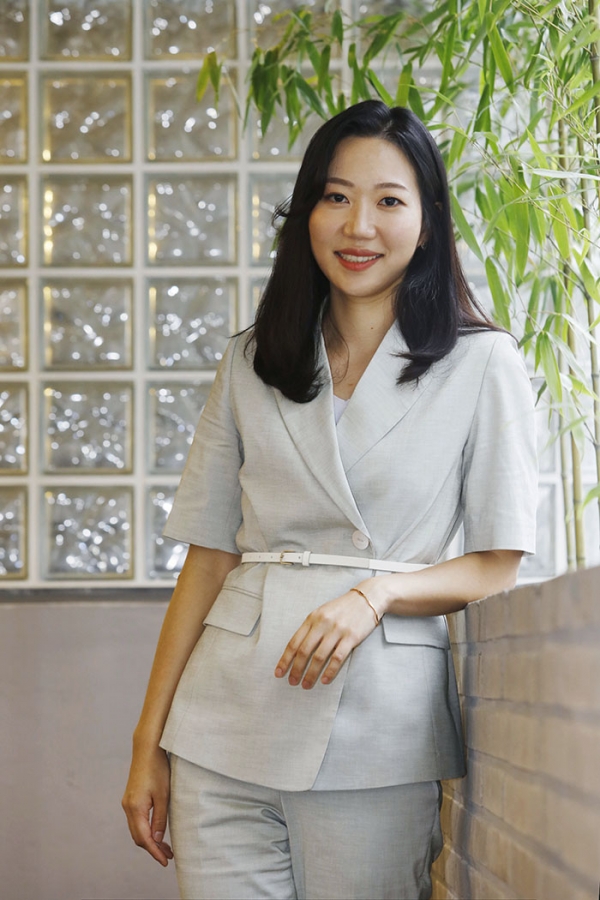 김결이 큐브 필라테스 대표 (사진= 권진욱 기자)