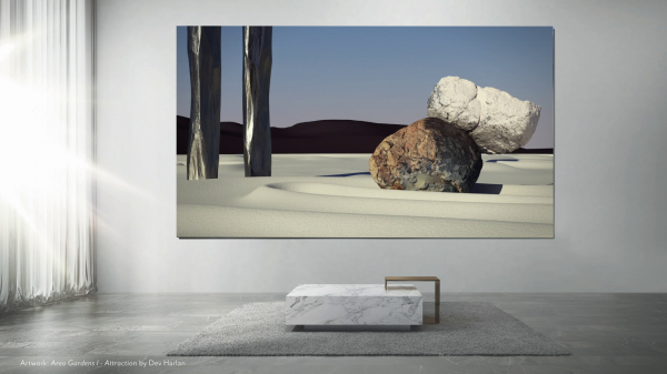 삼성전자가 개최한 '더 월(The Wall)' 미디어 아트 공모전 최종 수상작 이미지. (사진=삼성전자)