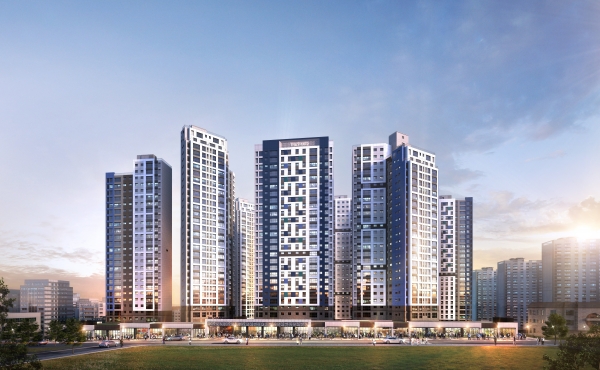 대구 수성구 지산동 '더샵 수성라크에르' 투시도. (사진= 포스코건설)