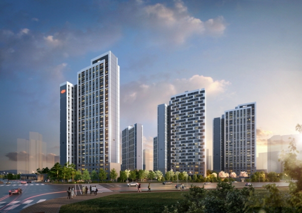 e편한세상 비전 센터포레 투시도 (사진=대림산업)