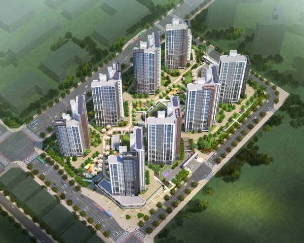 호반써밋 더 프라임 조감도 (사진=호반산업)