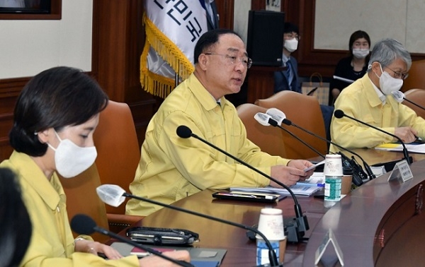 홍남기 부총리 겸 기획재정부 장관. (사진=연합뉴스)