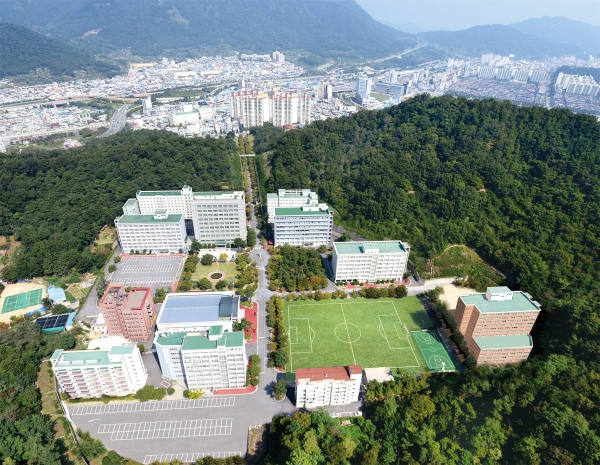 창신대학교 전경.(사진=부영)