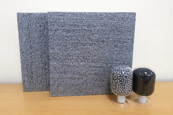 HDC현대EP가 업계에서 처음으로 개발에 성공한 고난연 발포 폴리스티렌 제품 '더블폴'. (사진= HDC그룹)