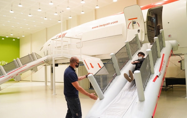 티웨이항공 자체 훈련센터 내부. (사진=티웨이항공)