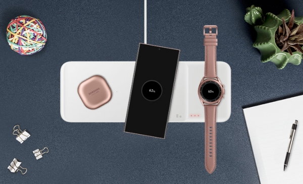 삼성 무선 충전 트리오 제품 이미지 (사진=삼성전자)