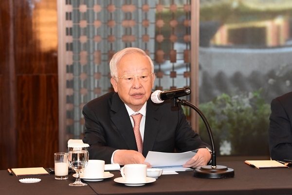 13일 서울웨스틴조선호텔에서 열린 '한국경영자총협회(경총) 회장단회의'에서 손경식 경총 회장이 발언하고 있다. (사진=한국경영자총협회)